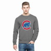 Chicago Cubs Graphite Cross-Check Crew Sweatshirt by 47 at SportsWorldChicago