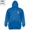 Chicago Cubs Big and Tall Full-Zip Polyester Fleece Hoodie by Majestic at SportsWorldChicago