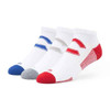 Chicago Cubs 3-Pack Color Motion No Show Socks by 47 at SportsWorldChicago