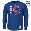 Chicago Cubs Big and Tall Authentic Team Icon Long Sleeve T-Shirt by Majestic at SportsWorldChicago