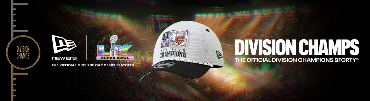 Chicago Bears 2025 NFC North Champions Shirts and Hats