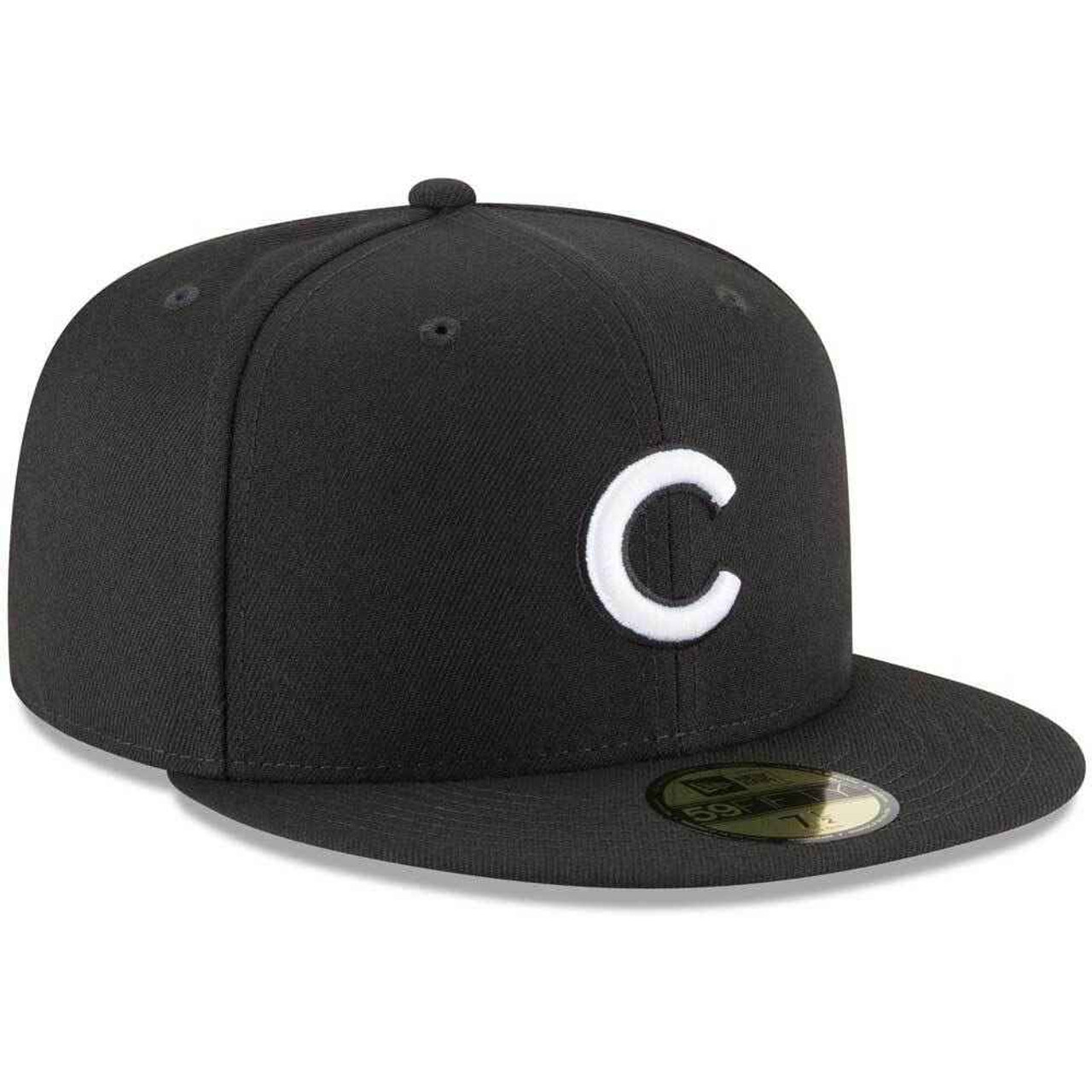 Chicago Cubs Black Basic 59FIFTY Fitted Hat by New Era®