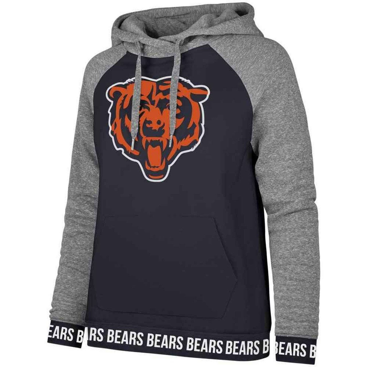 chicago bears womens zip up hoodie