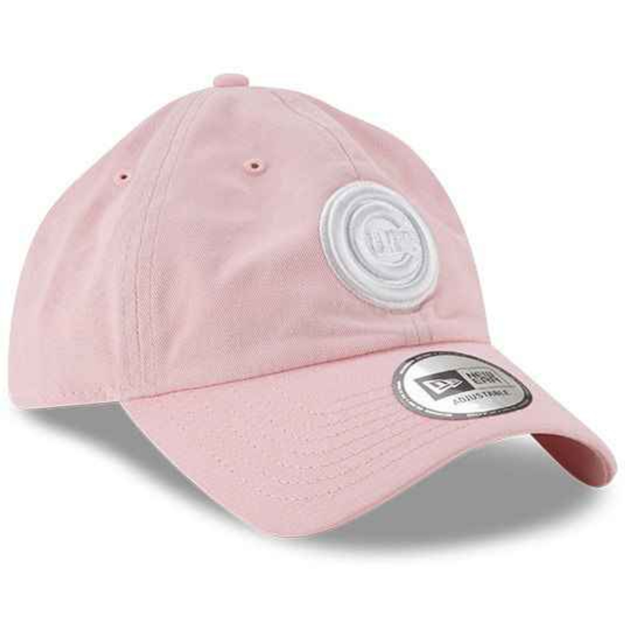 Chicago Cubs Youth Pink 'Bullseye' Casual Classic Adjustable Hat | MLB