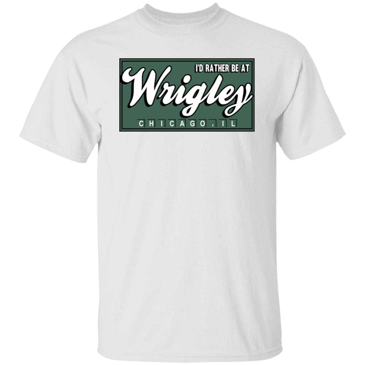 wrigley field t shirt