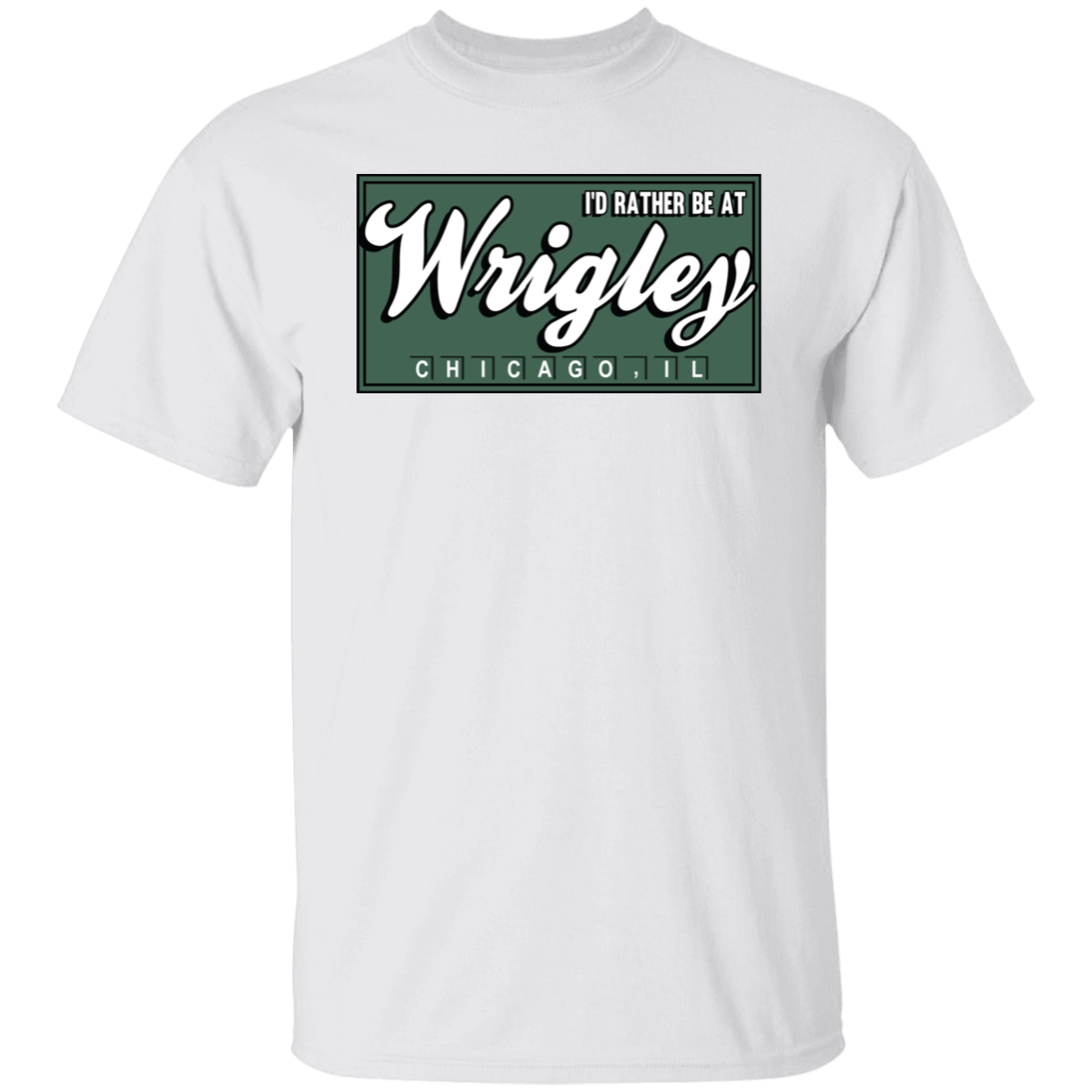 wrigley field t shirt