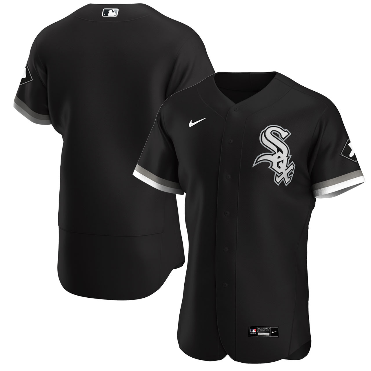 Chicago White Sox Black Alternate Authentic Jersey 2 by Nike