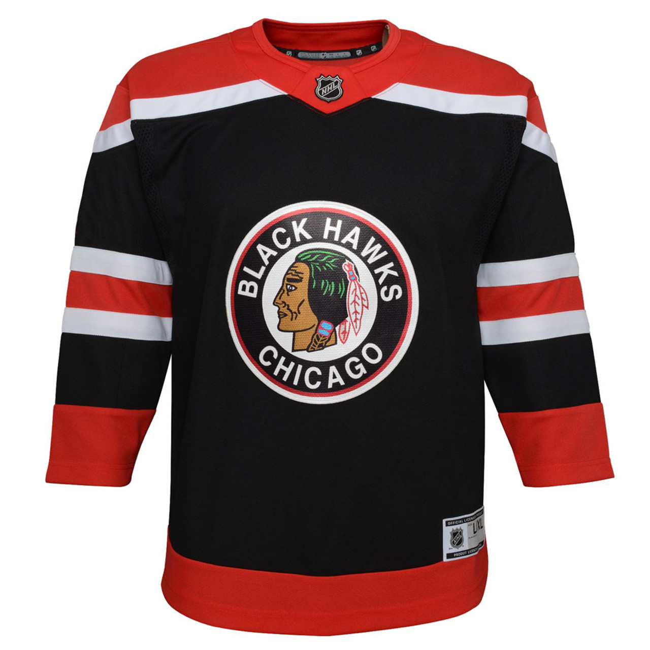 chicago blackhawks throwback jersey