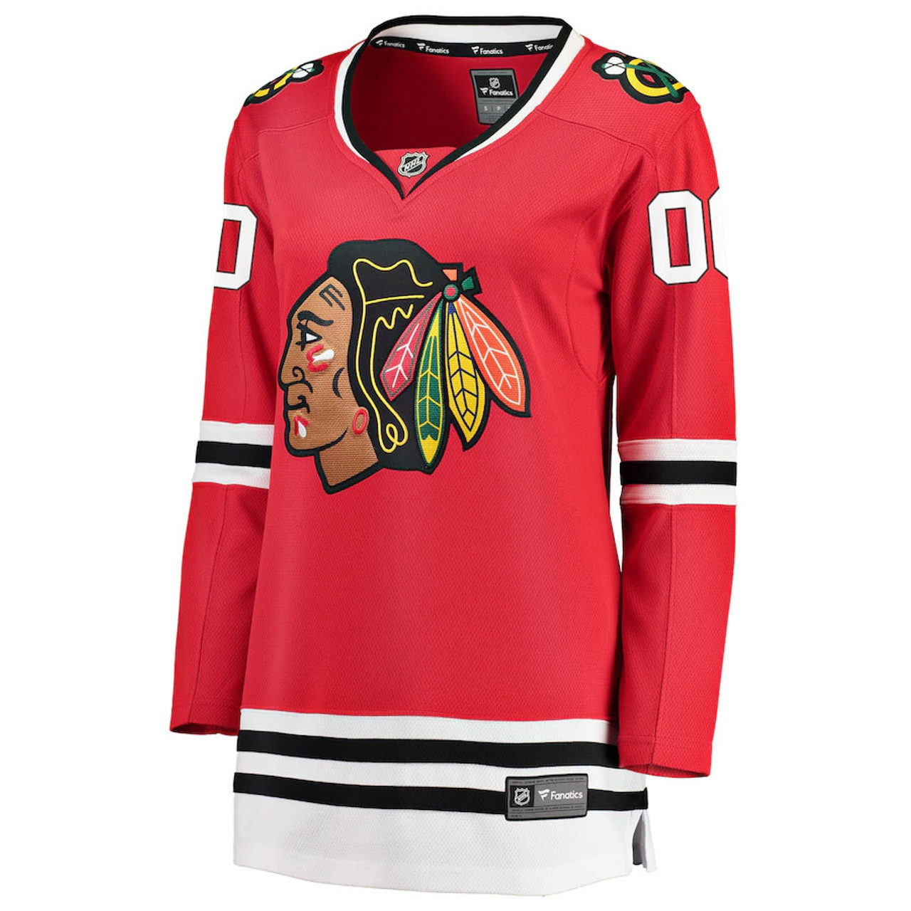 Pink blackhawks jersey