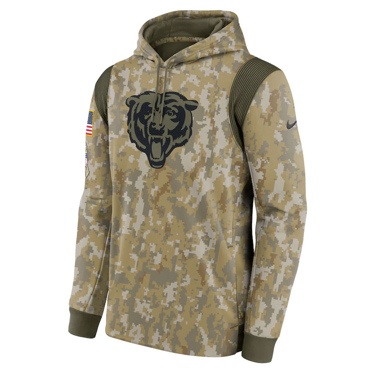 Chicago Bears Salute To Service Hoodie Pullover Hoodie