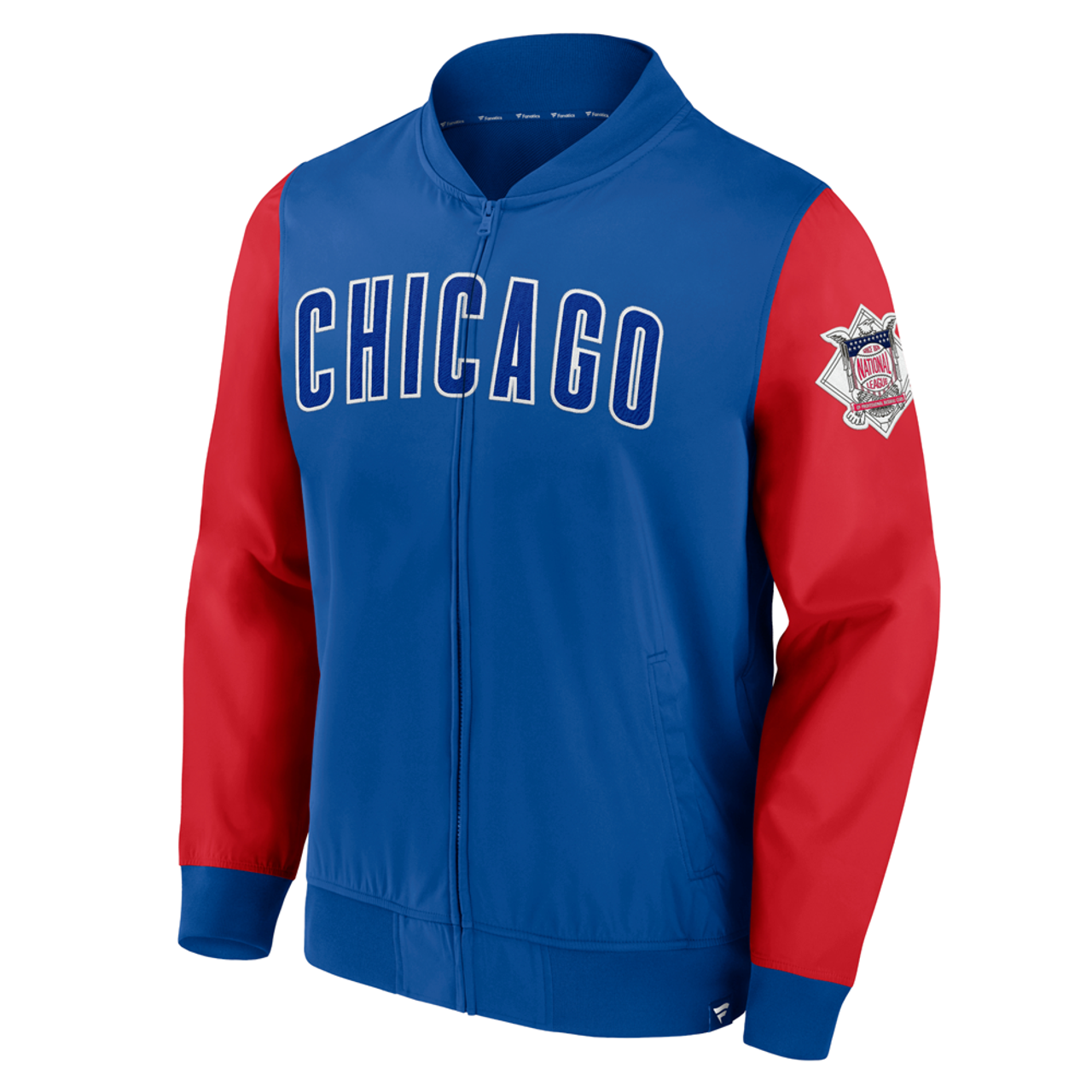Chicago Cubs Full-Zip Jacket | Fanatics Bomber Jacket