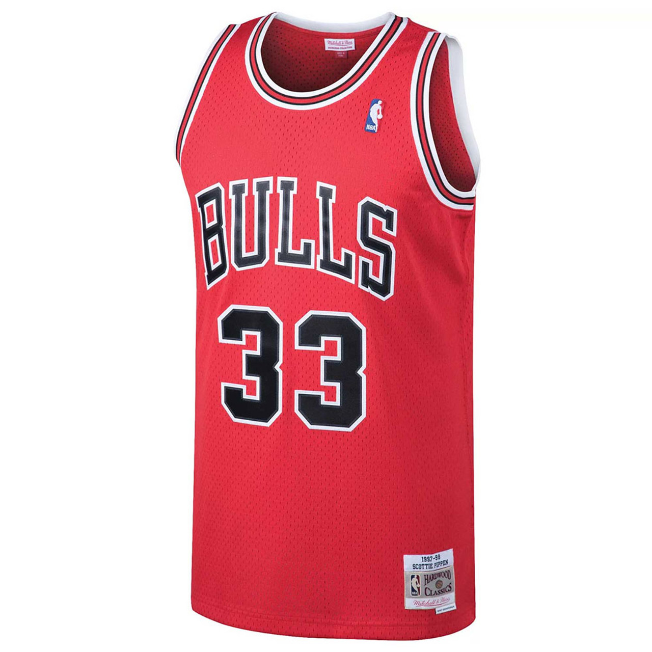 Scottie Pippen Chicago Bulls 1997-98 Hardwood Classics Swingman Jersey ...