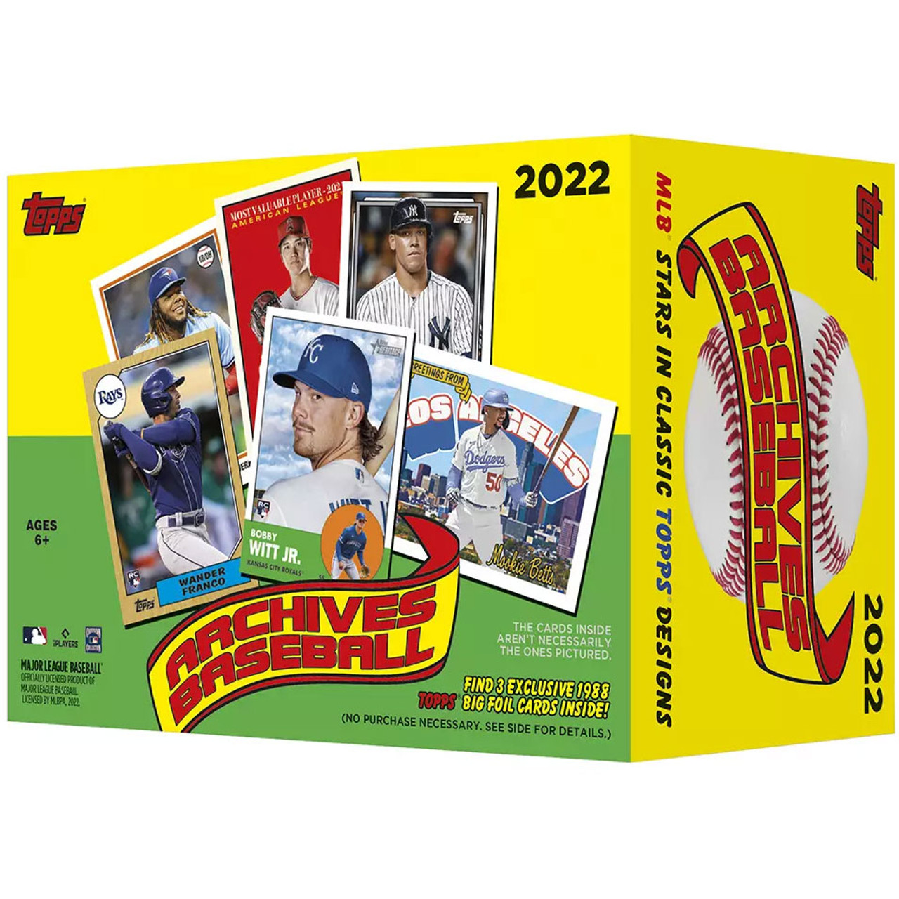 2022 Topps MLB® Archives Baseball Trading Card Blaster Box Official MLB®