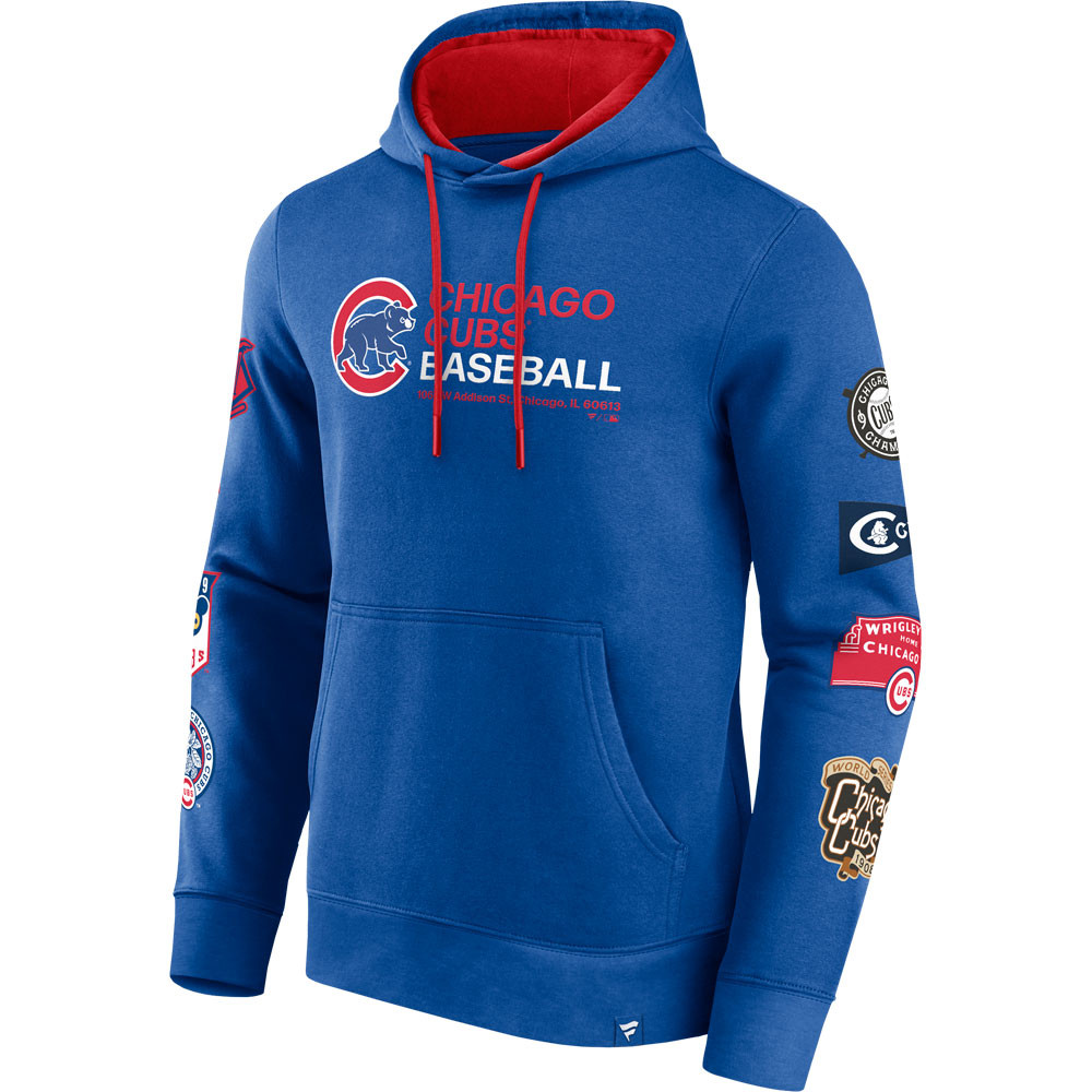 Chicago Cubs Cooperstown Fleece Pullover Hoodie Official MLB®