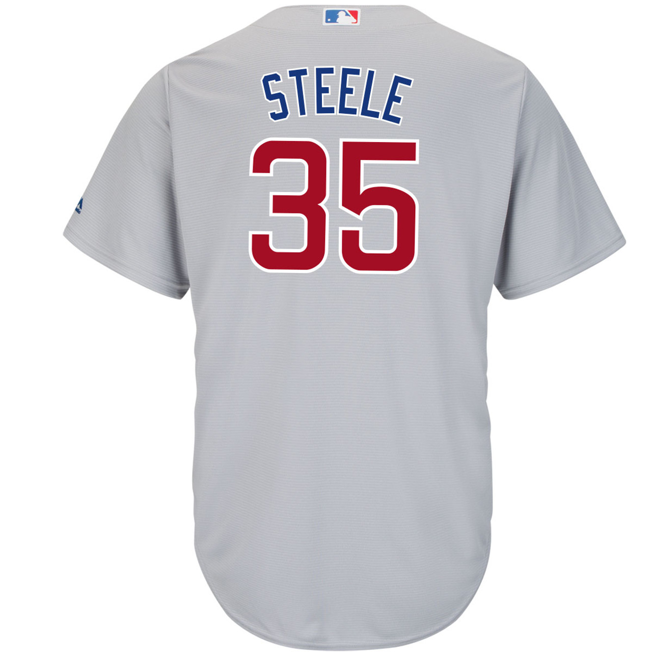 Justin Steele Chicago Cubs Road Jersey by Majestic