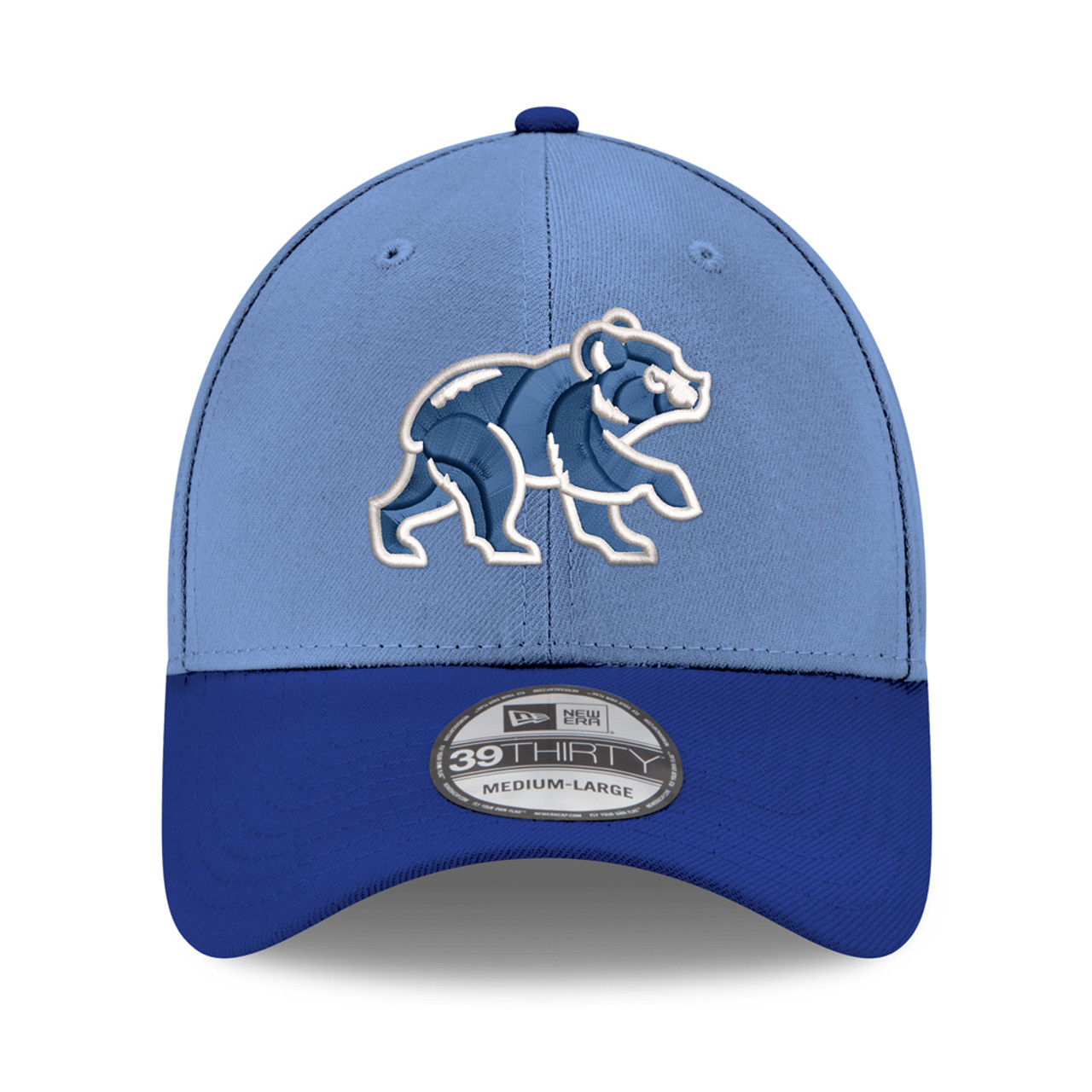 Chicago Cubs 2025 Spring Bear 39THIRTY Flex Cap Official MLB®