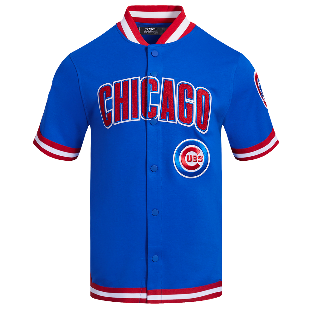 Chicago Cubs Classic WarmUp FullSnap Jacket by Pro Standard