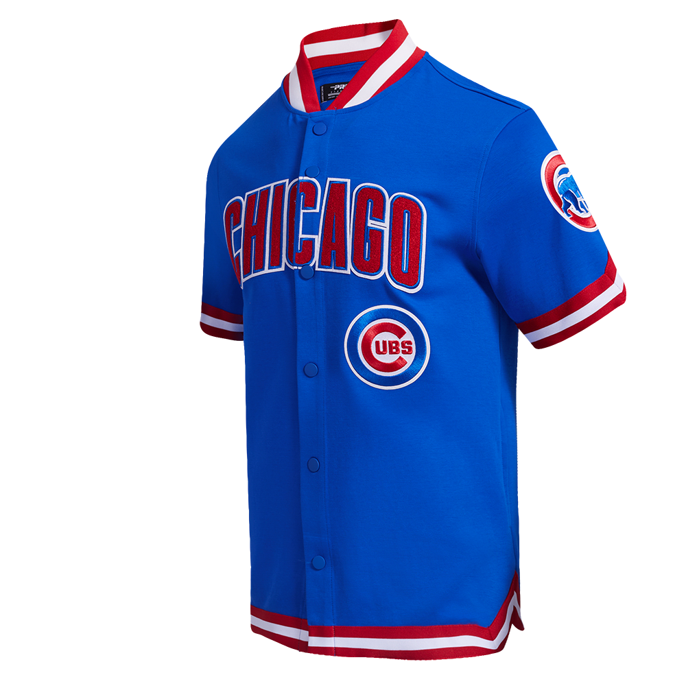Chicago Cubs Classic WarmUp FullSnap Jacket by Pro Standard