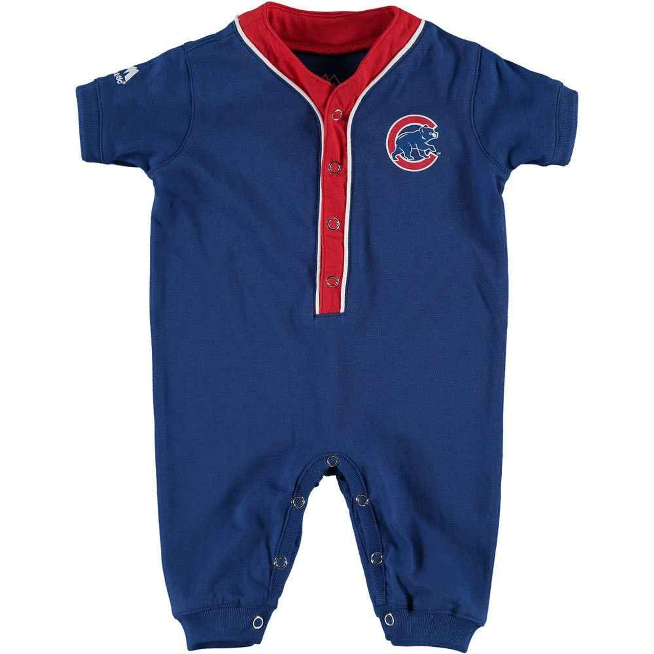 Chicago Cubs Newborn Coverall by Majestic