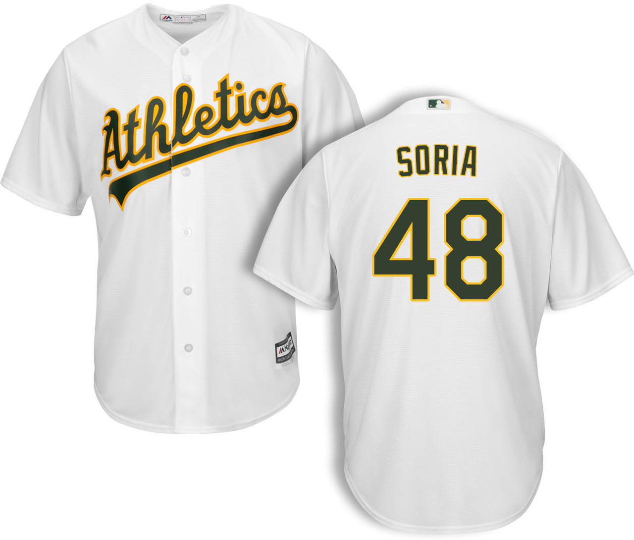 custom a's jersey