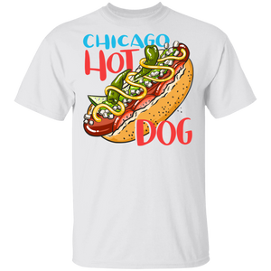 Chicago Style Hot Dog T-Shirt