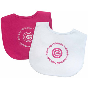 Chicago Cubs 2-Pack Bibs