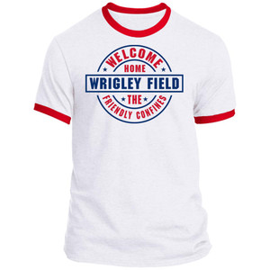Wrigley Field Welcome Home Ringer Tee