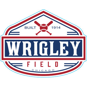 Wrigley Field Shortstop Sticker