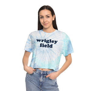 Wrigley Field Women's Tie-Dye Crop Tee