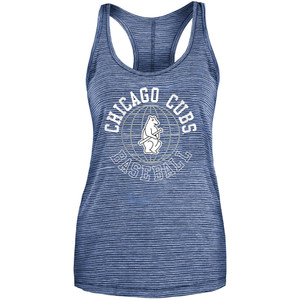 Chicago Cubs Women's 1914 Cooperstown Racerback Tank