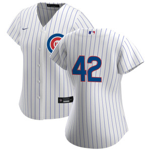 Jackie Robinson Chicago Cubs Women's Home Jersey