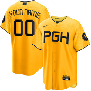 Pittsburgh Pirates Personalized City Connect Jersey by NIKE