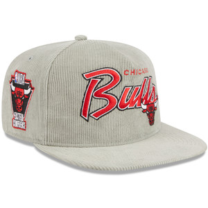 Chicago Bulls Corduroy Golfer Snapback