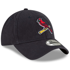 St. Louis Cardinals Navy Core Classic 9TWENTY Adjustable Hat