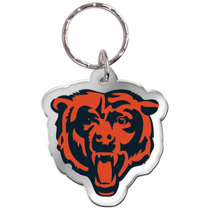 Chicago Bears Freeform Keychain