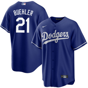 Walker Buehler Los Angeles Dodgers Royal Alternate Jersey