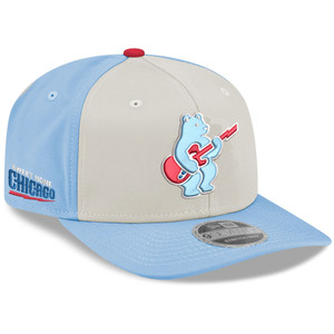 Chicago Cubs Alternate Blues 9SEVENTY™ Infield Stretch Snap Hat by