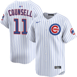 Craig Counsell Chicago Cubs Home 150th Anniversary Limited Jersey