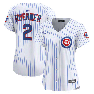 Nico Hoerner Chicago Cubs Women's Home Limited Jersey by NIKE® at SportsWorldChicago