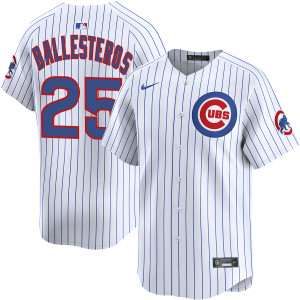 Moises Ballesteros Chicago Cubs Youth Home Limited Jersey by NIKE® at SportsWorldChicago