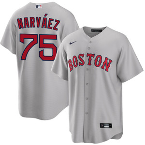 Carlos Narvaez Boston Red Sox Road Jersey by NIKE® at SportsWorldChicago