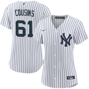 Jake Cousins New York Yankees Women's Home Jersey by NIKE® at SportsWorldChicago