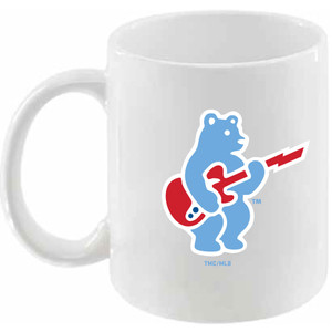 Chicago Cubs 11 Oz. Blues Alternate Rock Bear Coffee Mug by The Memory Company