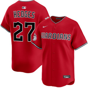 Austin Hedges Cleveland Guardians Alternate Red Limited Jersey by NIKE® at SportsWorldChicago