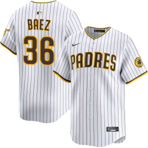 Henry Baez San Diego Padres Home Limited Jersey by NIKE® at SportsWorldChicago