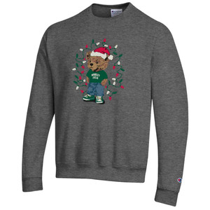 Wrigley Field Holiday Bear Powerblend® Crewneck Sweatshirt by Champion®