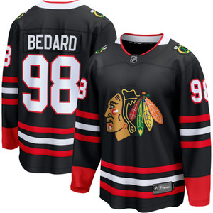 Connor Bedard Chicago Blackhawks Alternate Breakaway Jersey by Fanatics®