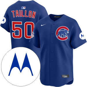 Jameson Taillon Chicago Cubs Alternate Limited Motorola Patch Jersey by NIKE® at SportsWorldChicago