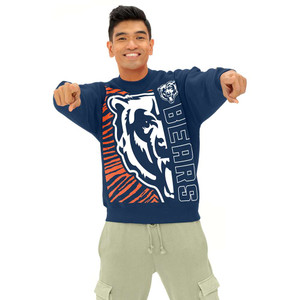 Chicago Bears 90s Vintage MVP Unisex Crewneck Sweatshirt by Zubaz®