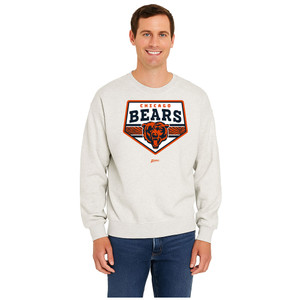 Chicago Bears 90s Chip Shot Unisex Crewneck Sweatshirt by Zubaz®